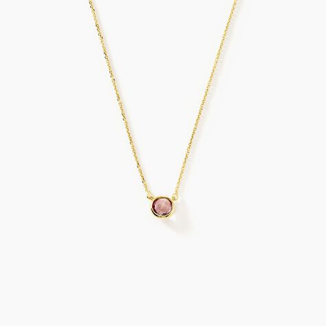 Collier Arenale Or Jaune Amethyste - Colliers Femme | Histoire d’Or