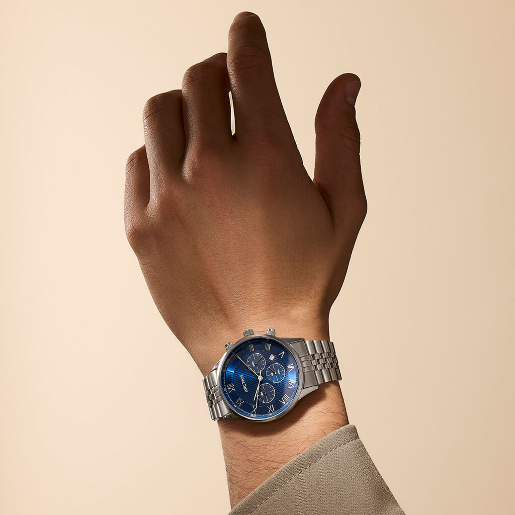 Montre Arctik Core Bleu - F&ecirc;te des p&egrave;res Homme | Histoire d&rsquo;Or