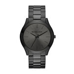 Montre Michael Kors Slim Runway Noir - Id&eacute;es cadeaux Homme | Histoire d&rsquo;Or