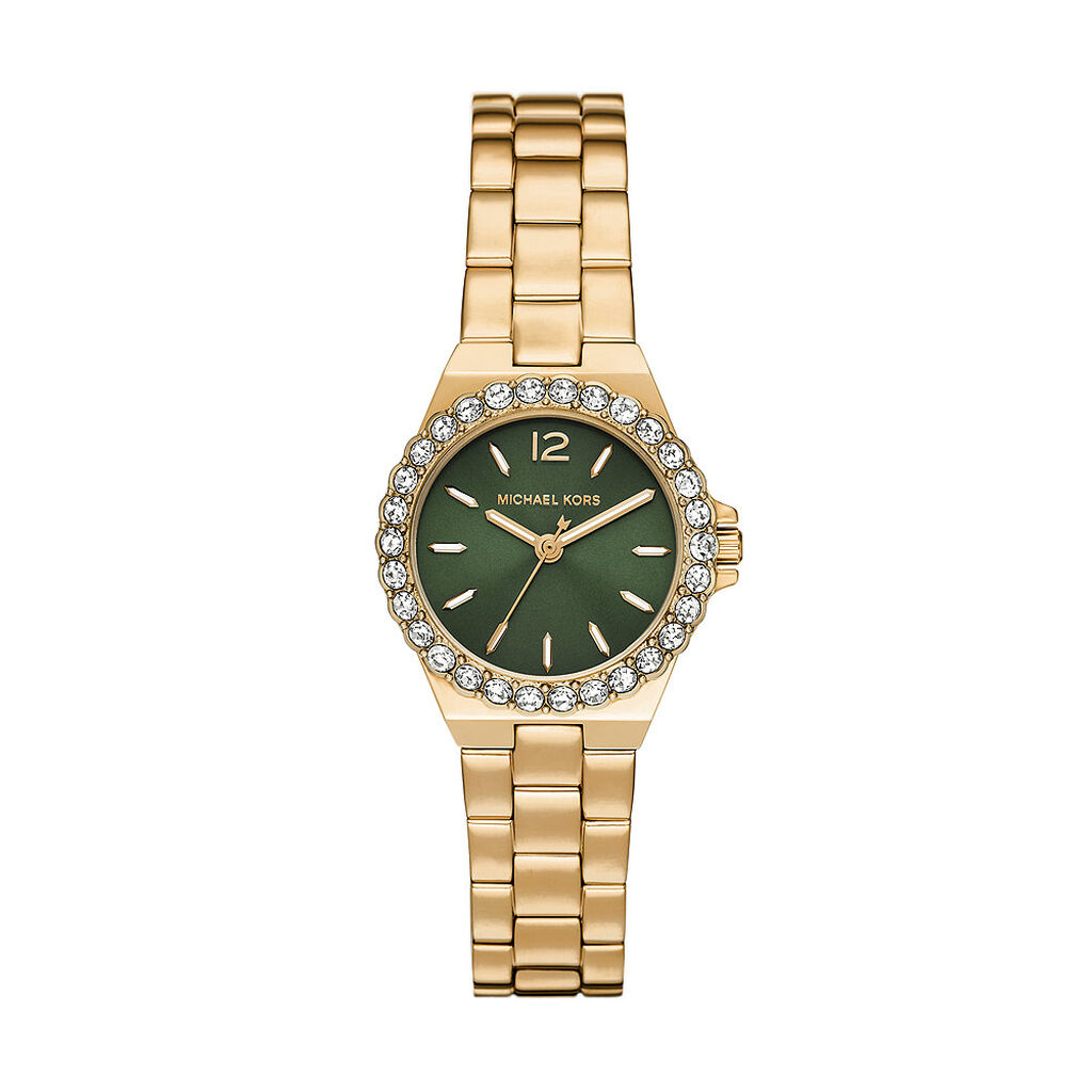 Montre Michael Kors Lennox Vert - Montres Femme | Histoire d&rsquo;Or