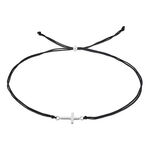 Bracelet Ashana Argent Blanc - Bracelets cordon Femme | Histoire d&rsquo;Or