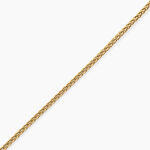 Bracelet Jany Argent Dor&eacute; A L'Or 750/1000 - Bijoux sans pierre Femme | Histoire d&rsquo;Or