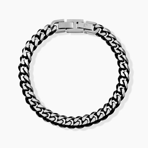 Bracelet Jourdan Ianthe Acier Argenté - Nouveautés bijoux Homme | Histoire d’Or