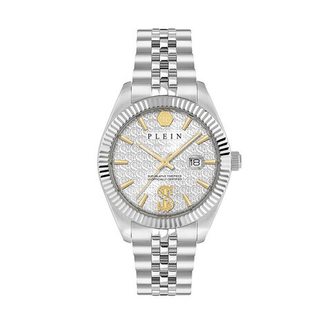 Montre Philipp Plein Date Superlative Argenté - Nouveautés Homme | Histoire d’Or