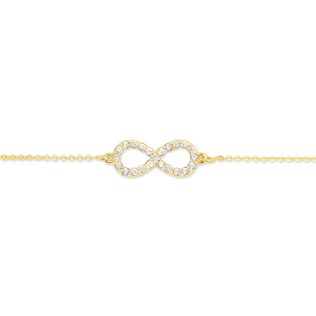 Bracelet Klothilda Or Jaune Oxyde De Zirconium - Bracelets Femme | Histoire d’Or