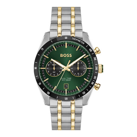 Montre Boss Tourmaster Vert - Nouveautés montres Homme | Histoire d’Or
