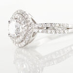 Bague Marie-felix Argent Blanc Oxyde De Zirconium - Bagues solitaires Femme | Histoire d&rsquo;Or