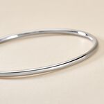 Bracelet Jonc Tabata Argent Blanc - Bracelets joncs Femme | Histoire d&rsquo;Or