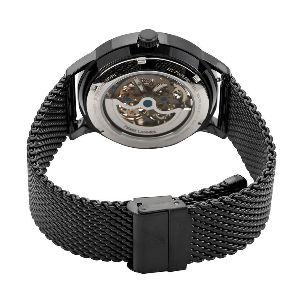 Montre Pierre Lannier Paddock Noir - Montres Homme | Histoire d’Or