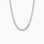 Cha&icirc;ne Piato Marine Argent Blanc - Chaines Homme | Histoire d&rsquo;Or