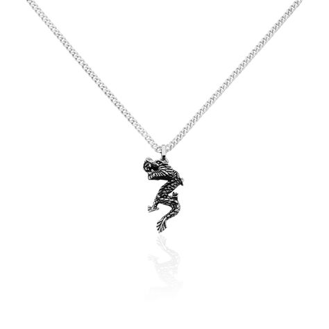 Collier Acier Gris Lacme - Colliers fantaisie Homme | Histoire d’Or