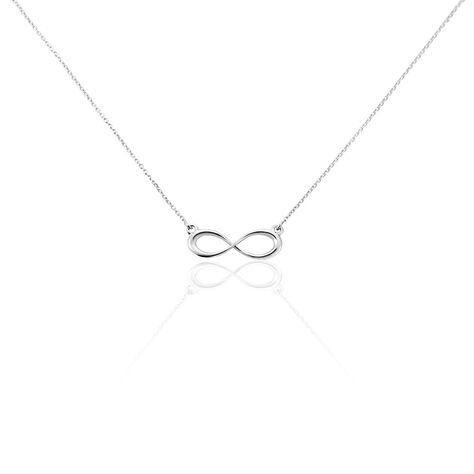 Collier Maryeme Infini Or Blanc - Colliers Femme | Histoire d’Or