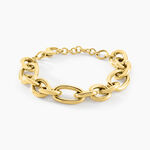 Bracelet Oasia Acier Jaune - Bracelets Femme | Histoire d&rsquo;Or