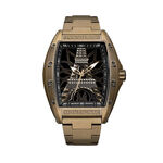 Montre Montignac Tonneau Noir - Montres Homme | Histoire d&rsquo;Or