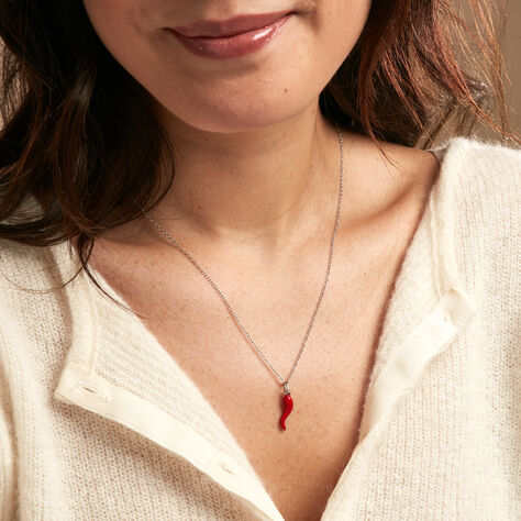 Collier Cornucopia Argent Blanc - Sautoirs Femme | Histoire d’Or