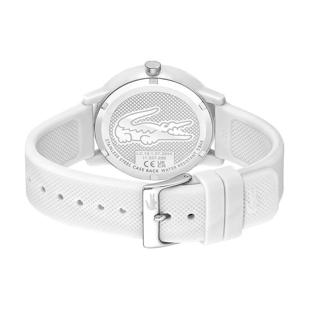 Montre Lacoste 12.12 Blanc - Montres Homme | Histoire d’Or