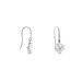 Boucles D'oreilles Pendantes Or Blanc Aedhan Oxydes - Boucles d'oreilles pendantes Femme | Histoire d’Or