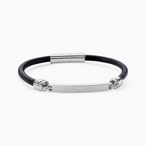 Bracelet Acier Blanc Gaspard - Bracelets Homme | Histoire d&rsquo;Or