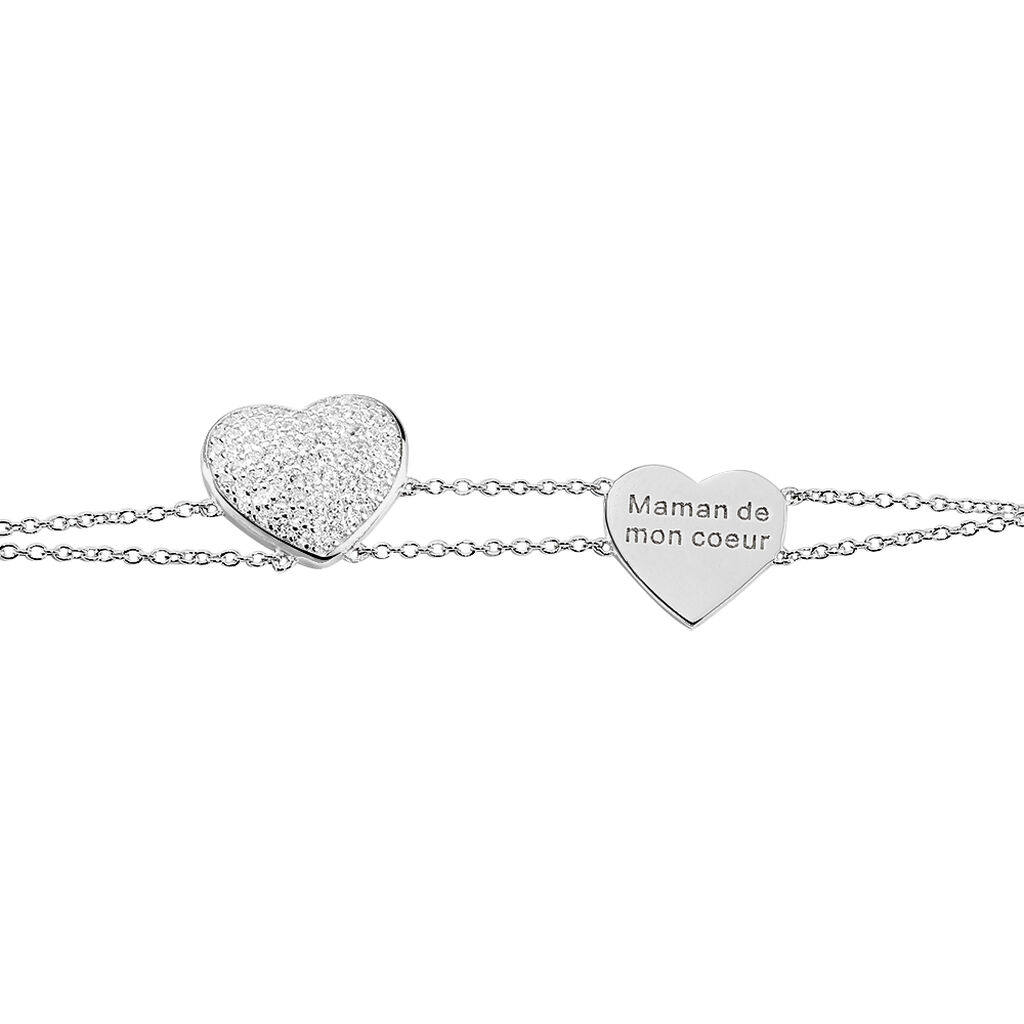 Bracelet Amarita Argent Blanc Oxyde De Zirconium - Bracelets Femme | Histoire d’Or