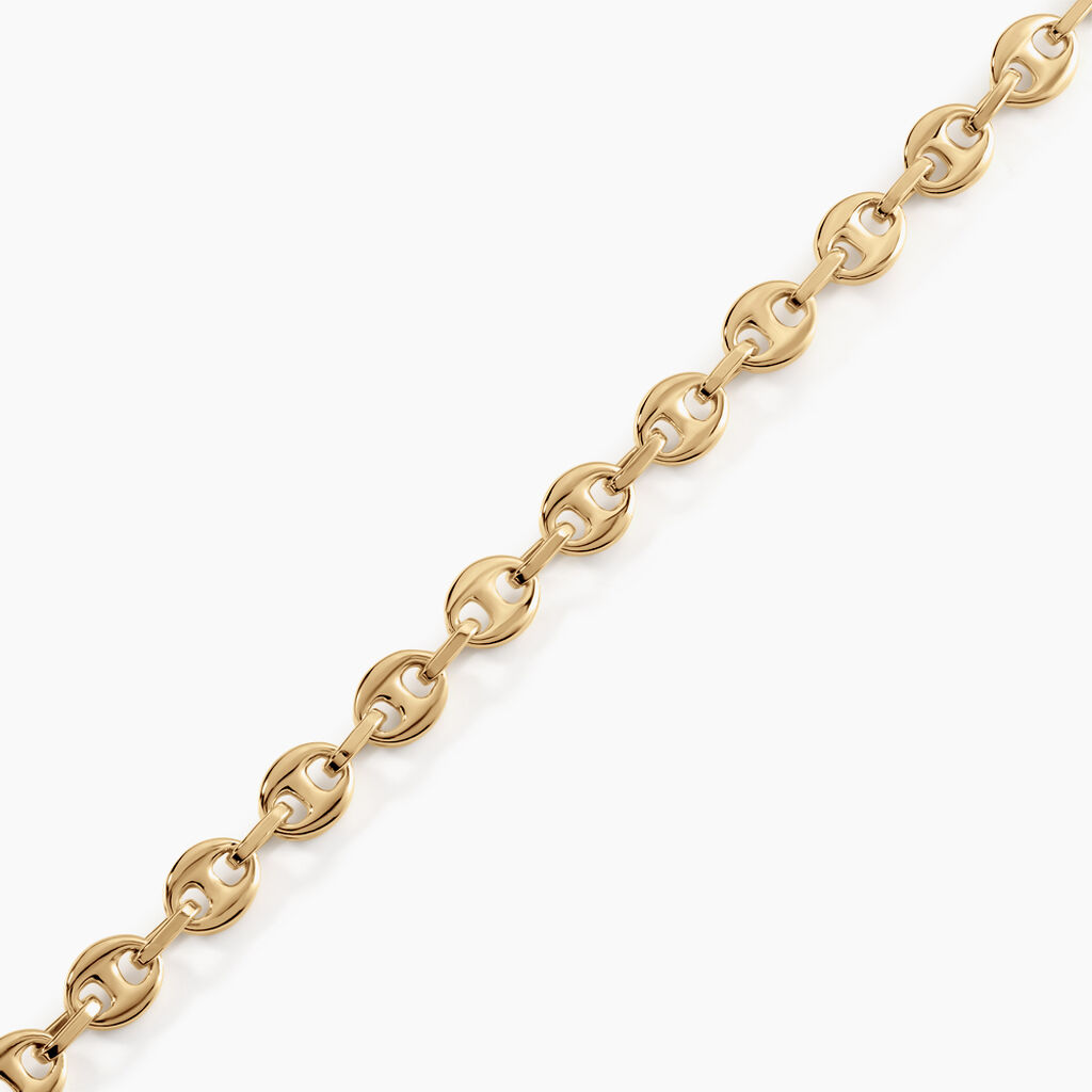 Bracelet William Plaqué Or Jaune - Bracelets chaîne Femme | Histoire d’Or