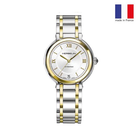 Montre Herbelin Galet Blanc - Montres Femme | Histoire d’Or