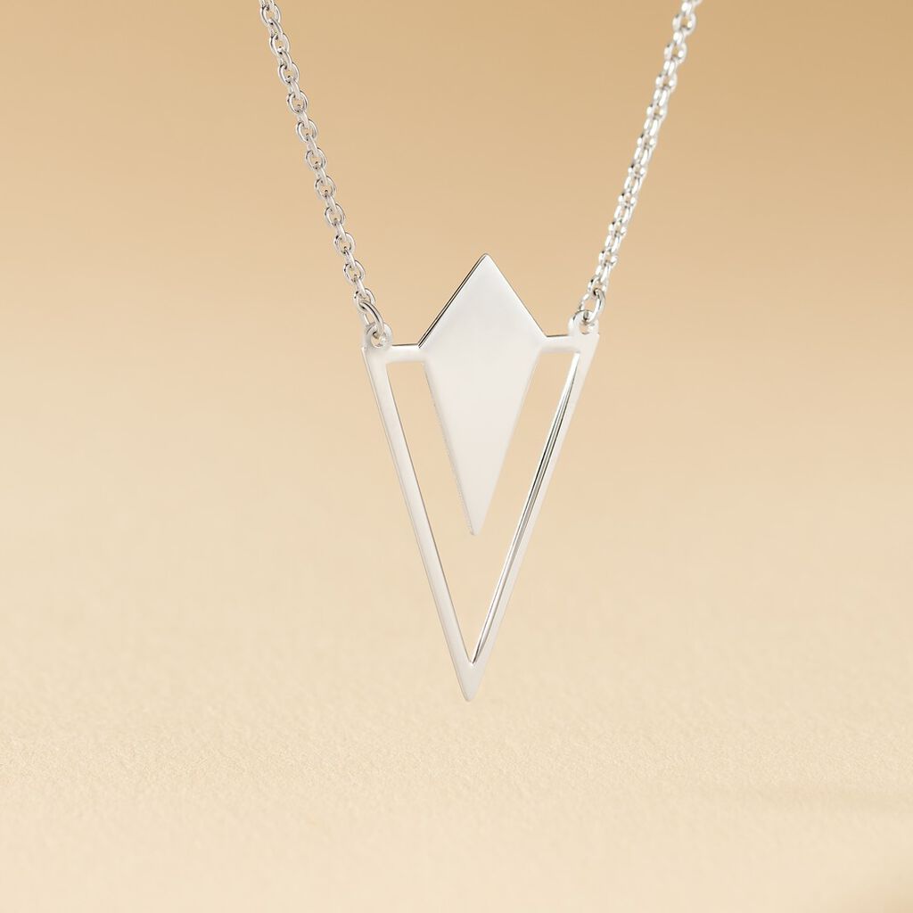Collier Tylee Argent Blanc - Colliers fantaisie Femme | Histoire d’Or