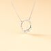 Collier Catiane Argent Blanc Oxyde De Zirconium - Colliers fantaisie Femme | Histoire d’Or