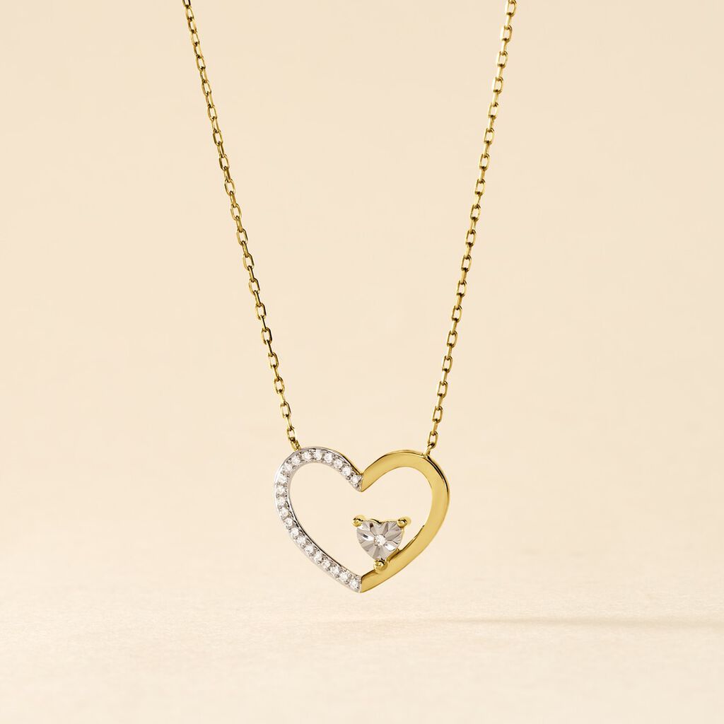 Collier Loviaisa Or Jaune Diamant - Colliers Femme | Histoire d’Or