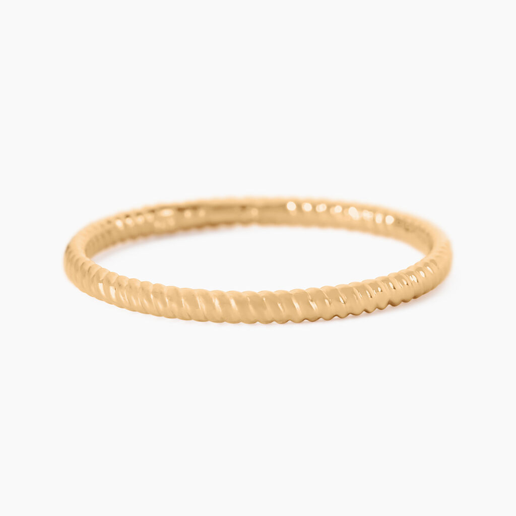Bague Paciane Plaque Or Jaune - Bagues fantaisie Femme | Histoire d&rsquo;Or