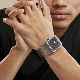 Montre Lip Big Titane Noir - Montres Homme | Histoire d’Or