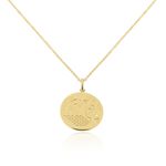 Collier Astro Plaqu&eacute; Or - Colliers Zodiaque Femme | Histoire d&rsquo;Or