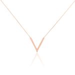 Collier Or Rose Celene - Colliers Femme | Histoire d&rsquo;Or