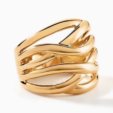 Bague Ariane Plaqu&eacute; Or Jaune - Bagues Femme | Histoire d&rsquo;Or