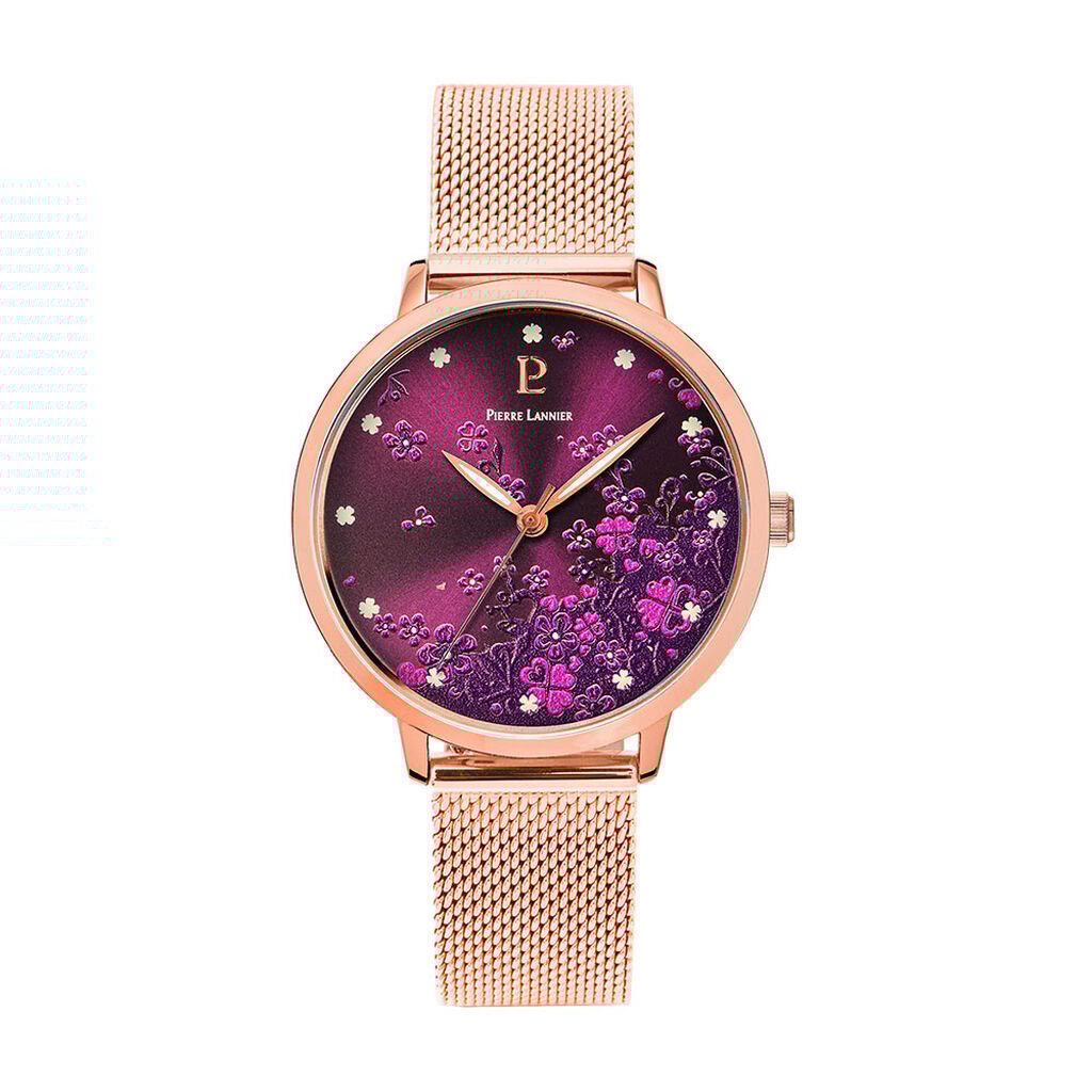 Montre Pierre Lannier Tallia Violet - Montres Femme | Histoire d’Or