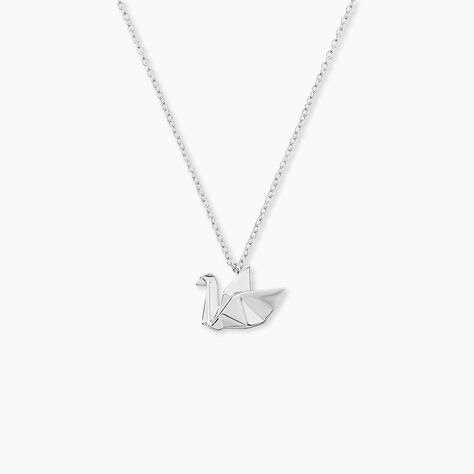 Collier Pila Argent Blanc - Colliers fantaisie Femme | Histoire d’Or