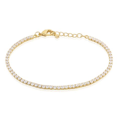 Bracelet Plaqué Or Zoelia Oxydes De Zirconium - Bracelets Femme | Histoire d’Or