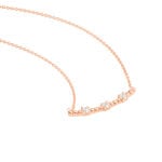 Collier Malaga Argent Rose Oxyde De Zirconium - Colliers fantaisie Femme | Histoire d&rsquo;Or