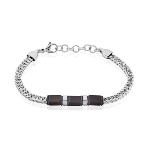 Bracelet Leonard Acier Bicolore - Bracelets Homme | Histoire d’Or