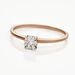 Bague Solitaire Or Rose Dream Diamants - Bagues solitaires Femme | Histoire d&rsquo;Or