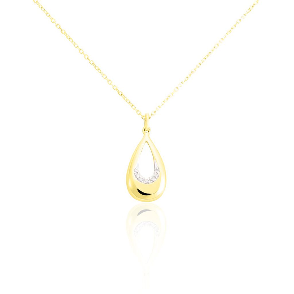 Collier Nirmala Or Jaune Diamant - Colliers Femme | Histoire d’Or