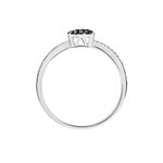 Bague Aude Or Blanc Diamant - Bagues avec pierre Femme | Histoire d&rsquo;Or