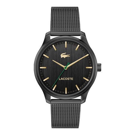 Montre Lacoste Lisbon Noir - Montres Homme | Histoire d&rsquo;Or
