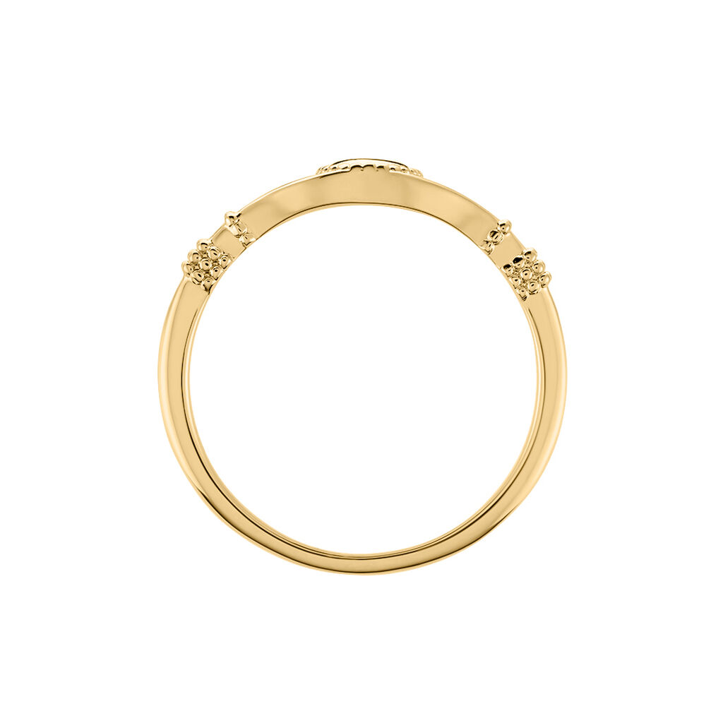 Chevali&egrave;re Azteque Plaqu&eacute; Or Jaune - Chevali&egrave;res Femme | Histoire d&rsquo;Or