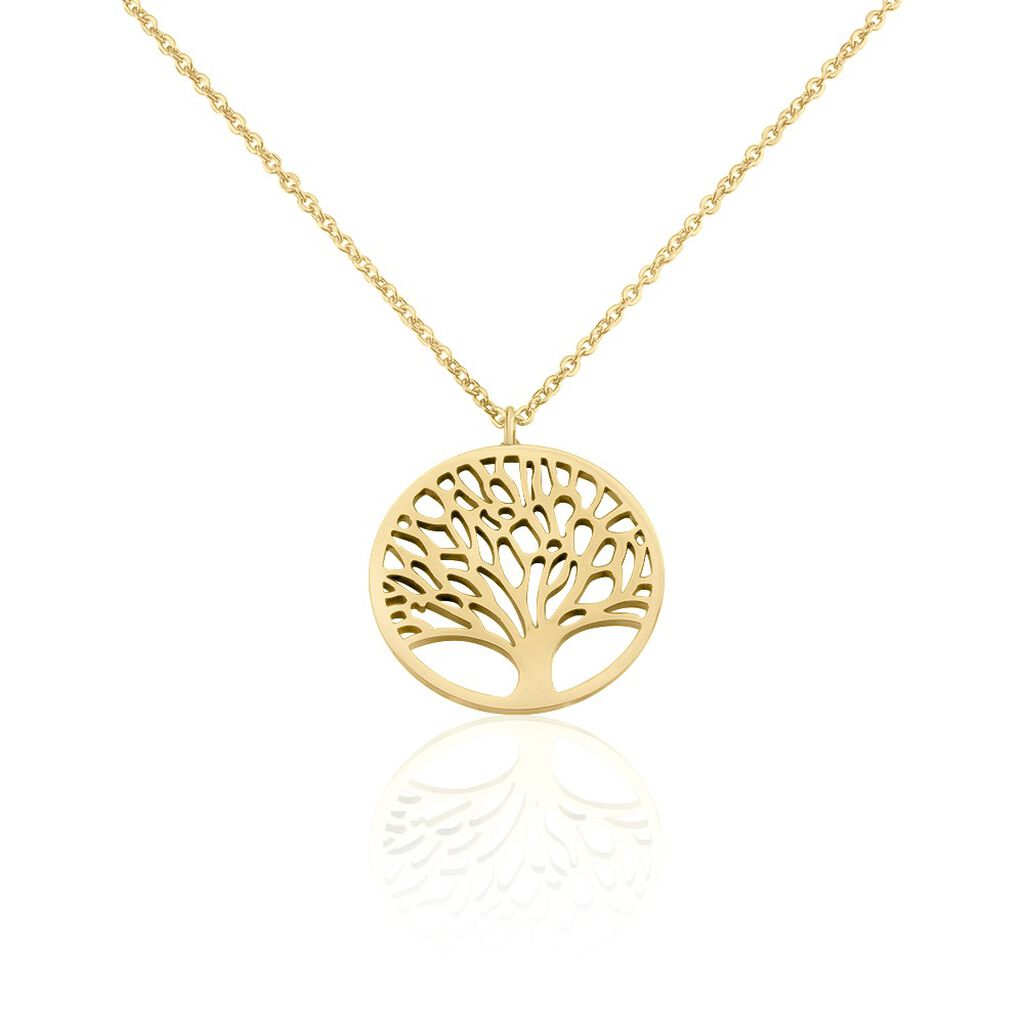 Collier Sautoir Acier Doré Ildut - Colliers fantaisie Femme | Histoire d’Or