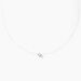 Collier Nylon Argent Blanc Oxyde - Colliers fantaisie Femme | Histoire d’Or
