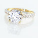Bague Solitaire Terese Or Jaune Oxyde De Zirconium - Bagues solitaires Femme | Histoire d’Or