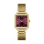 Montre Cluse La T&eacute;tragone Bordeaux - Montres Femme | Histoire d&rsquo;Or