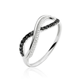 Bague Rejane Or Blanc Diamant - Bagues avec pierre Femme | Histoire d’Or