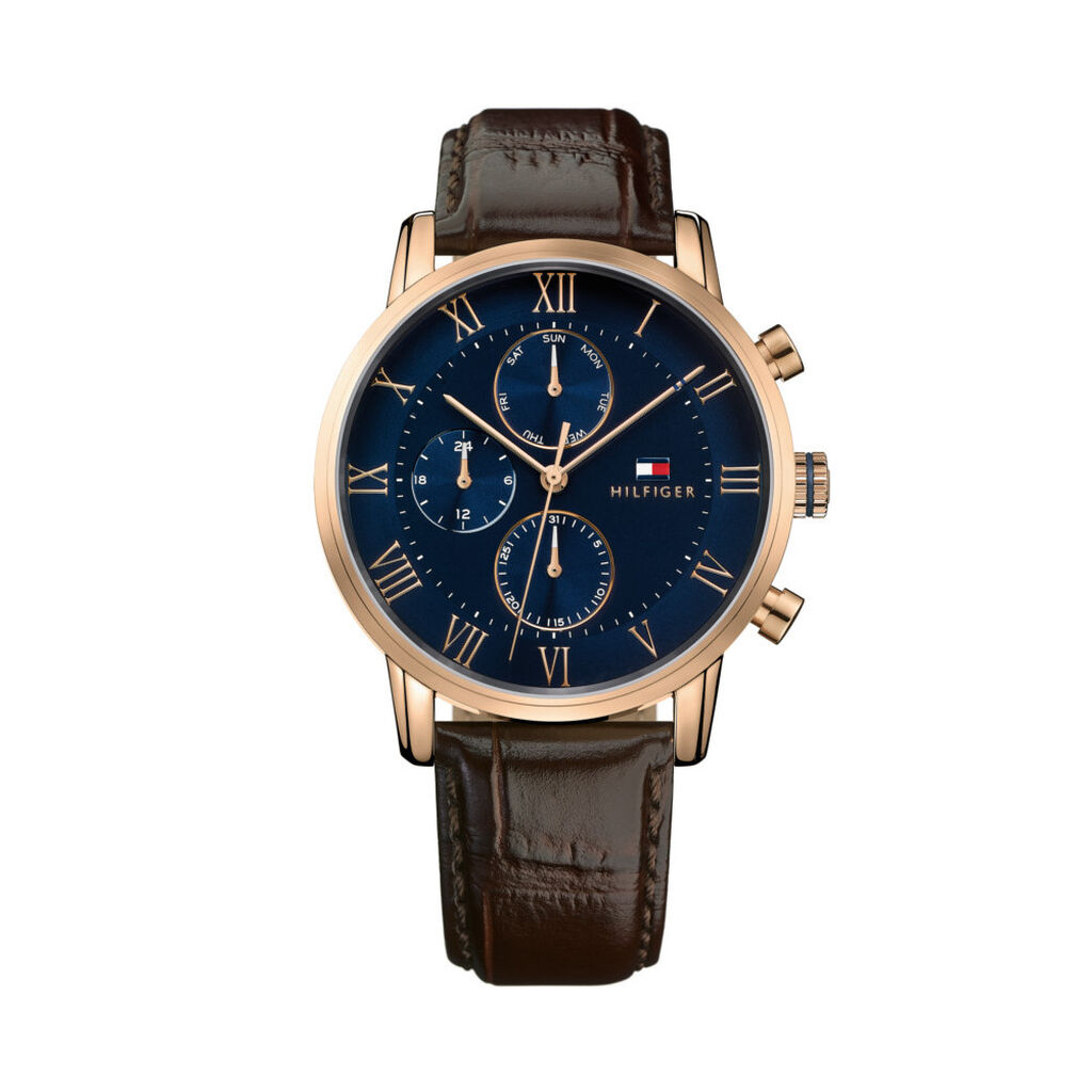 Montre Tommy Hilfiger Kane Bleu - Montres Homme | Histoire d&rsquo;Or
