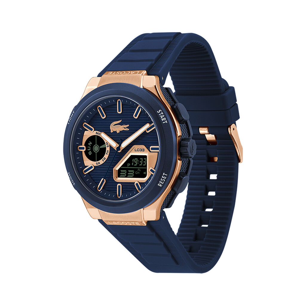 Montre Lacoste Lc33 Bleu - Montres Homme | Histoire d&rsquo;Or